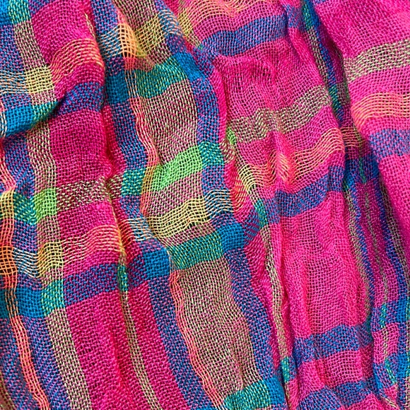 JUSTICE multicolor sheer scarf one size fits most - Picture 4 of 6